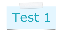  Test 1